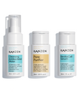 Kanzen Derma Mini Travel Skincare Essentials Trio | Niacinamide, Mini Hypochlorous Spray and Cleansing Pore Purifier