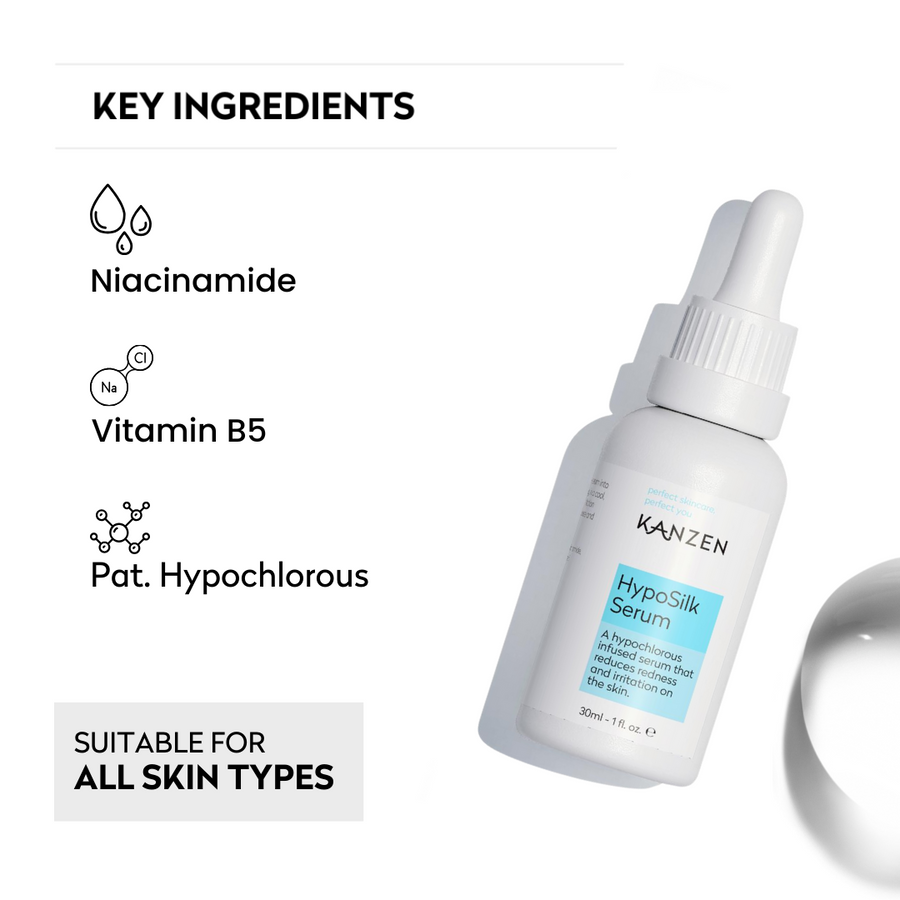 Kanzen Skincare HypoSilk Hypochlorous Acid Serum