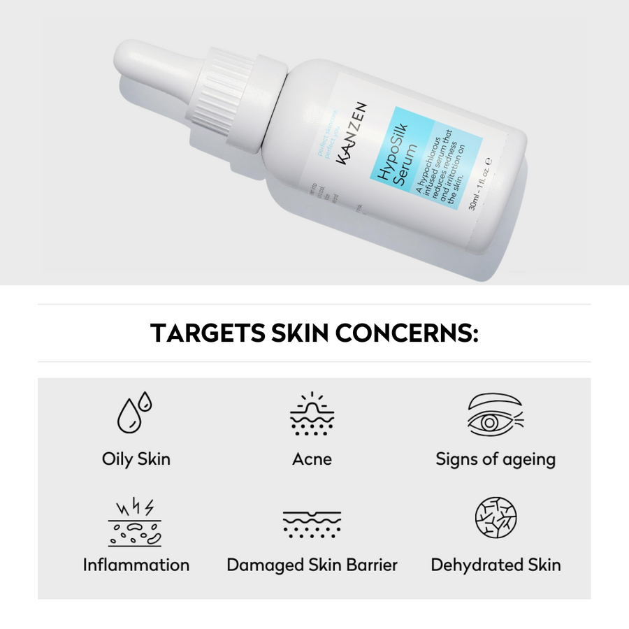Kanzen Skincare HypoSilk Hypochlorous Acid Serum