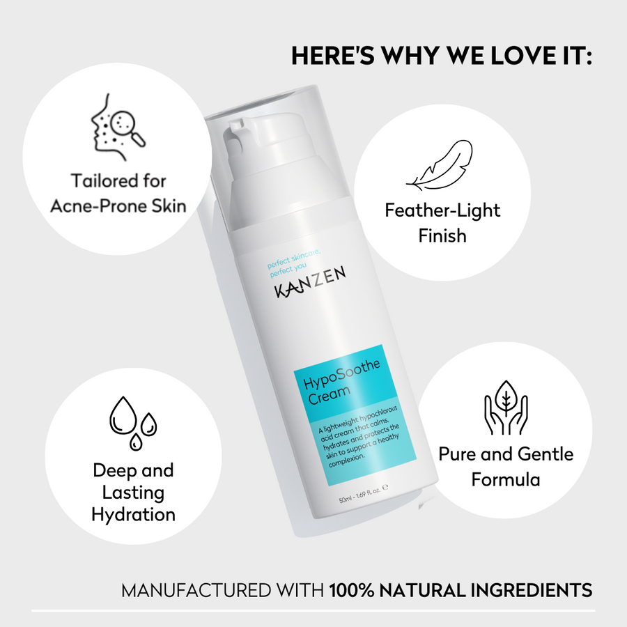 Kanzen HypoSoothe Hypochlorous Acid Moisturiser
