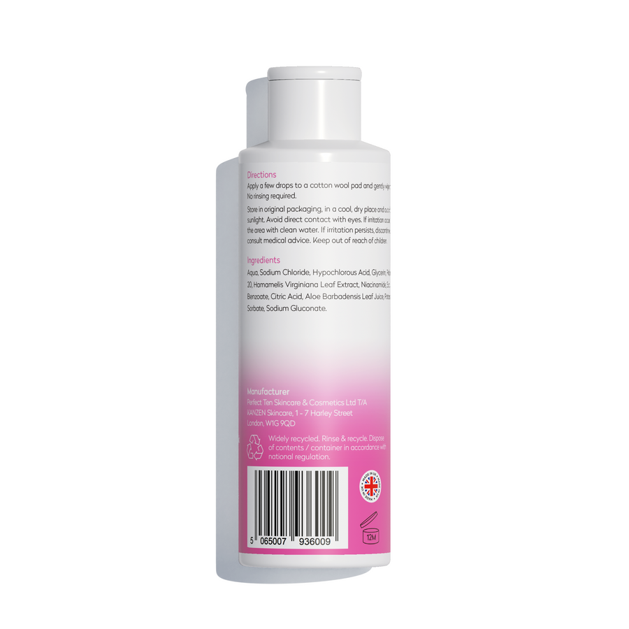 Kanzen Skincare Hypochlorous Acid Gentle Toner