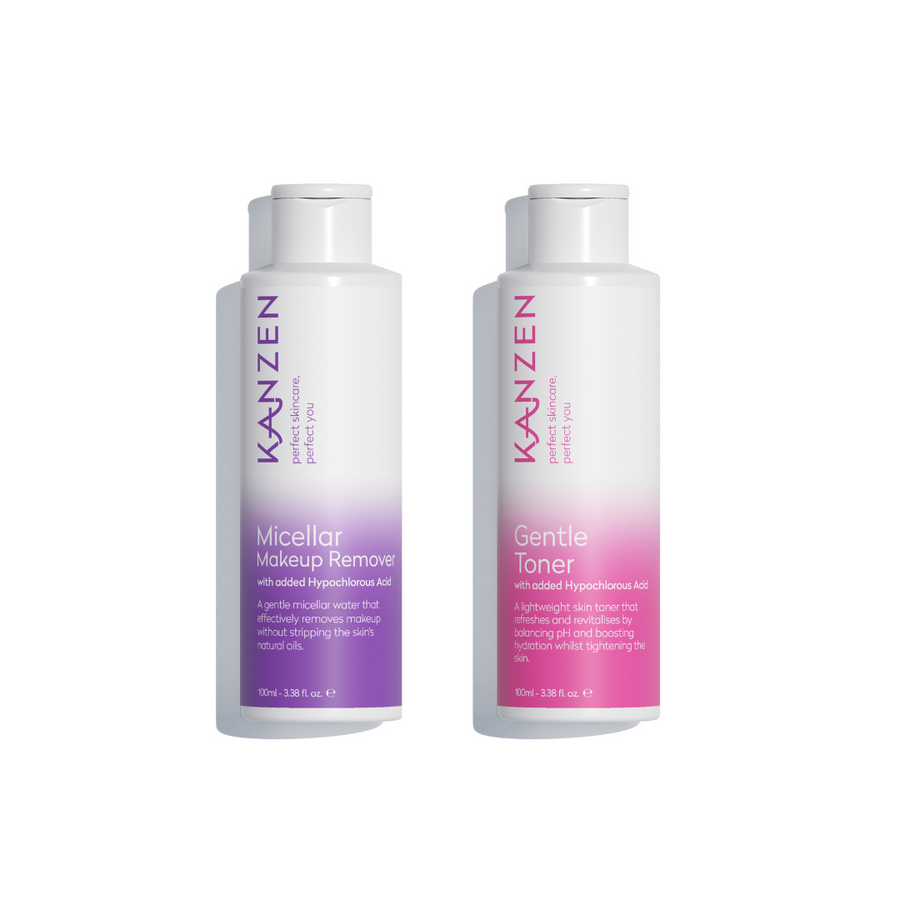 BeautyFix DUO - Micellar Water + Facial Toner | With added Hypochlorous Acid